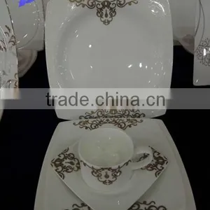 86pcs Bone China Dinner Set/dinnerware Sets/porcelain Dinner Plate thumbnail-6