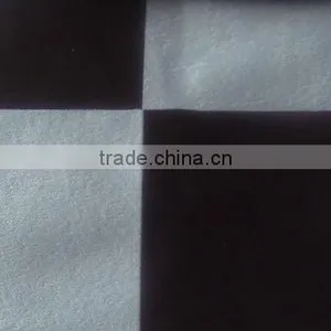 Brown and White Curtain Fabric thumbnail-1