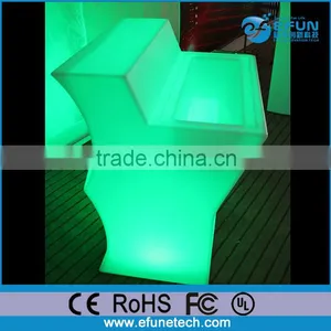 New Design Illuminated Led Light up Counter Furniture,party/nightclub Led Counter Table thumbnail-1
