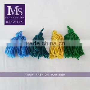 Good Price Customized Size Colors Cotton Fringe Curtain Wholesale thumbnail-1