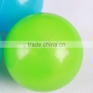 Blue and White 60mm Plastic Pit Balls thumbnail-2