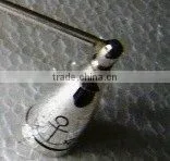 Nautical Design Anchor Candle Snuffer Silver Plated thumbnail-1