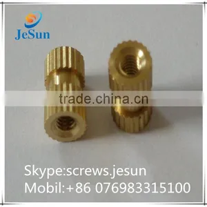 China Supplier Brass Insert Sharp Knurl Nuts,whats App+86 18826805603 thumbnail-3