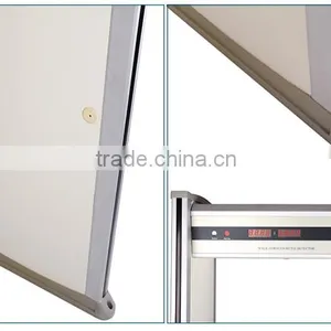 CE Standard 6 Zones Waterprooof IP55 Metal Detector Gate for Hotel Security thumbnail-1