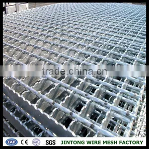 Hot Dipped Galvanized Steel Grating Steel Bridge Decking Steel Grating Plate thumbnail-2
