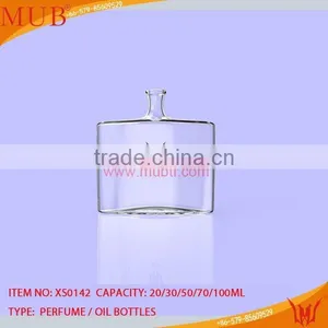 Weird Shape Glass Perfume Bottle thumbnail-1