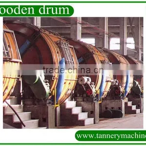 Supply Overloading Wooden Drum Soaking/Liming/Tanning thumbnail-3