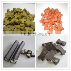 Double Screw Extruder Pet Food Type and Dogs Application Dog Chew Processing Machinery From Jinan Dayi thumbnail-3