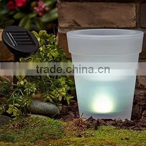 2015 the Newest LED Flower Pot LED Pot Flower Pot Plastic Flower Pot Garden Planter thumbnail-1