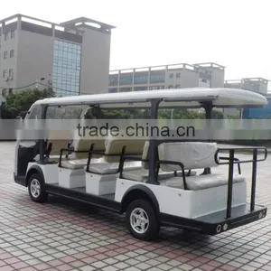 Elegant 4 Wheel City 11 Passenger Shuttle Bus Electric Utility Vehicle thumbnail-6
