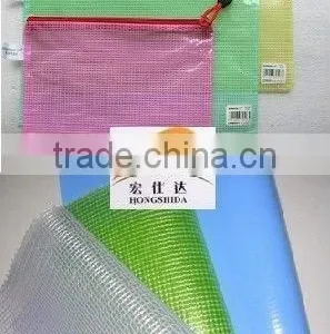 Pvc Transparent Mesh Fabric 200D*200D Pvc Fabric thumbnail-1