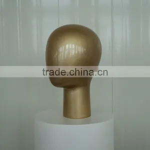 Fashion Dispaly Hat Mannequin Gold Head Model T35 thumbnail-3
