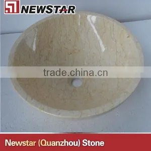 Sunny Beige Marble Sink thumbnail-1