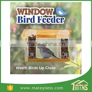 NEW Acrylic Window Bird Feeder thumbnail-1