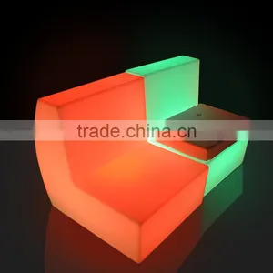 High Fashion Led Light up Bar Sofa Design thumbnail-1