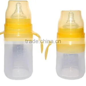 High Quality Eco-friendly Silicone Baby Feeding Bottle thumbnail-1
