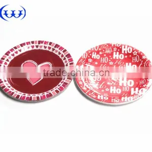 Stocklot 9 Inches Disaposable Birthday Party Paper Plate for Europe Market thumbnail-3