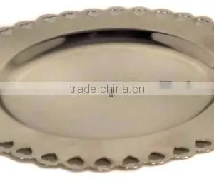 Heirloom Hammered Charger Plates thumbnail-1