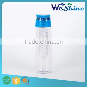 Bpa Free Bottom Infuser Style With Flip Top Lid Fruit Infuser Water Bottle thumbnail-2