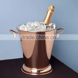 Copper Shiny Finished Classice Wholsale Wine Bucket thumbnail-1