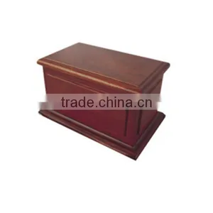 2016 Best-sell Funeral Supplies Wholesale Wooden Urn thumbnail-1
