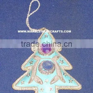 Tree Shape Christmas Tree Decoration Hanging Ornament thumbnail-1
