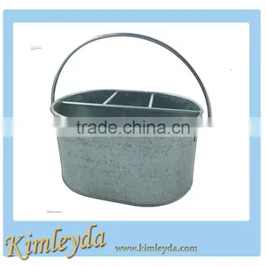 Galvanized Bottle Holder thumbnail-1