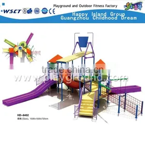 (HD-6601)Small Size Water Play Equipments Water Slide Children Outdoor Play Equipment thumbnail-3