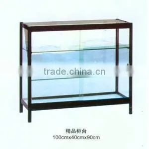 Storage Cabinet Wooden Cabinet Glass Cabinet Display Cabinet Cabinet Adjustable Fine Cabinet thumbnail-1