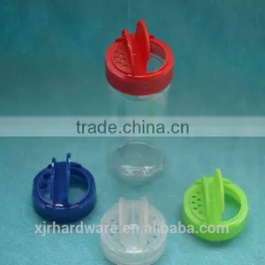 Salt and Pepper Bottle With Plastic Caps thumbnail-1