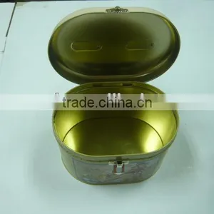 Lunch Box,jewelry Box With Plastic Pearl Handle thumbnail-2