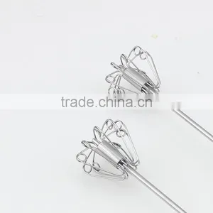 New Easy Kitchen Handle Push Whisk Versatile Egg Beater thumbnail-3