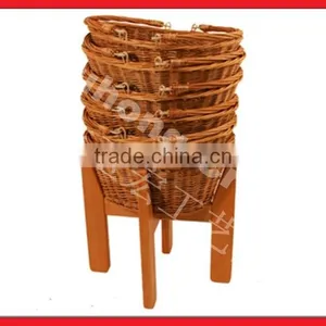 Eco-friendly Willow Basket With Handle thumbnail-4