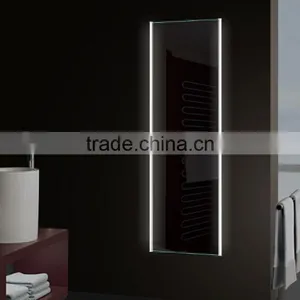Heated LED Bathroom Smart Mirror With LCD and Wifi thumbnail-1