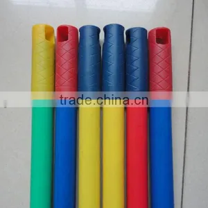 Hot Sales Flower PVC Coated Wooden Broom Handle thumbnail-4