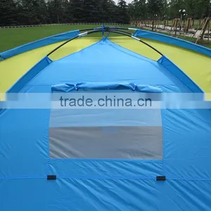 3 Person Double Layer Ripstop Polyester Family Camping Tent With Fiberglass Pole thumbnail-3
