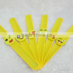 Custom Silicone Slap Snap Ruler Bracelet Wristband Sillicone Slap Wristband thumbnail-5