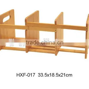 China Eco-friendly Bamboo Bookshelf for Desktop thumbnail-1