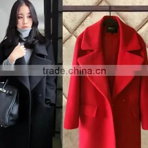 Women Trench Coat Parka Lady Thicken Warm Winter Overcoat Long Jacket Outwear thumbnail-1