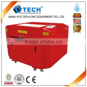 China-made Professional CO2 Leather Acrylic Paper Rubber Fabric Hobby Laser Cutting Machine thumbnail-1