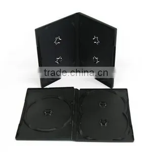 14mm DVD Black Case for 3-4 Discs thumbnail-1