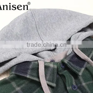 Chinese Supplier Wholesale Windbreaker Men Plaids Jacket thumbnail-3