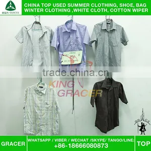 Cheap Export Buyers Of Men Short Sleeve Shirt Used Clothes Hot Sale In Houston thumbnail-6