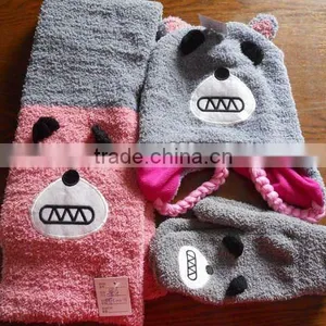 Knittes Sets Beanie Hats, Gloves,scarf thumbnail-1