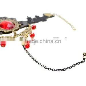 Girls Lace Bracelets Set Red Diamond Rose Jewelry Sets South Korean Jewelry Wholesale thumbnail-4