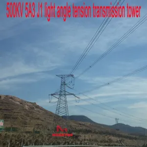 Megatro 500KV 5A3 J1 Light Angle Tension Transmission Tower thumbnail-1