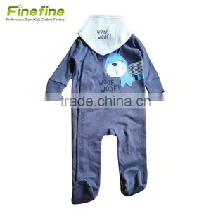New Born Custom Printing Baby Romper Knitting Patterns thumbnail-1