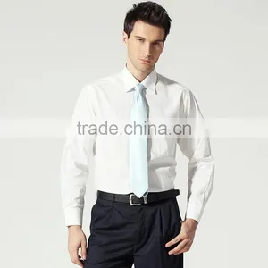 Classic Design Mens Dress Shirt (White/Pink) thumbnail-1