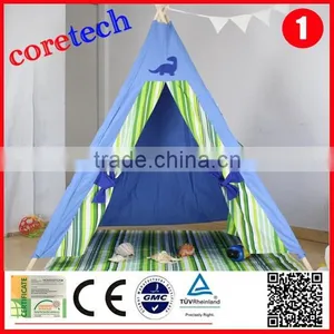 Eco Friendly Wood Canvas Tipi Tent, Tents thumbnail-1