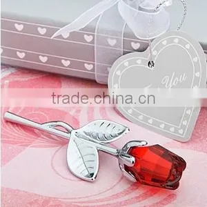 Crystal Rose Flower for Wedding Souvenir or Gift thumbnail-1